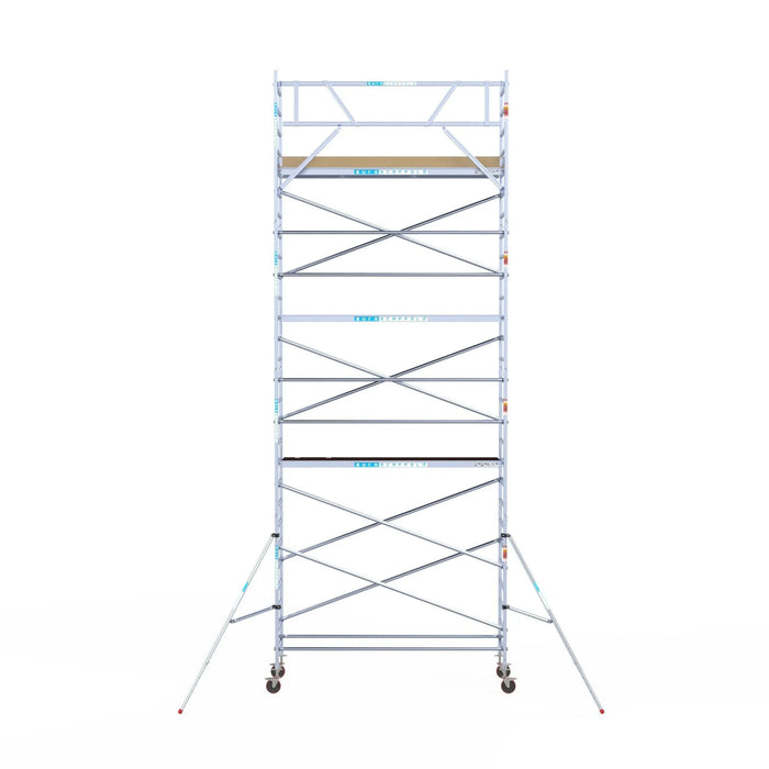 Gerüstanhänger 305 + Rollgerüst Basic 90x305 9,2m Arbeitshöhe - Gerüstexpress.de