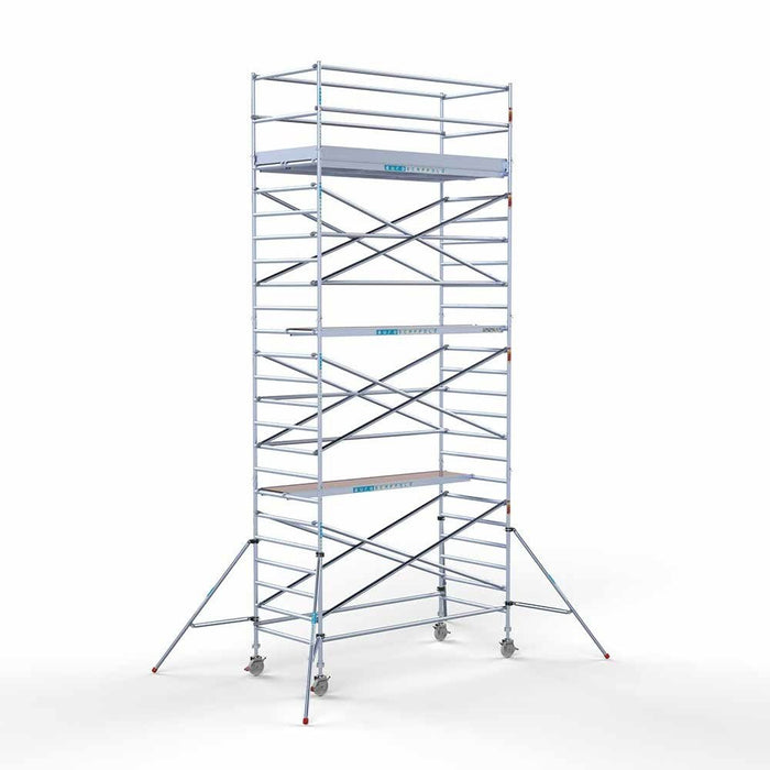 Gerüstanhänger 305 + Rollgerüst Standard 135x305 8,2m Arbeitshöhe - Gerüstexpress.de