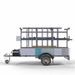 Gerüstanhänger + Basis - Rollgerüst 135 x 190 x 9,2 m - Gerüstexpress.de
