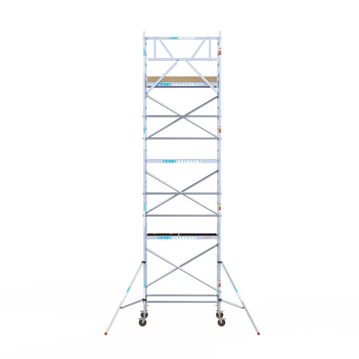 Gerüstanhänger + Rollgerüst Basic 90x190 8,2m Arbeitshöhe - Gerüstexpress.de