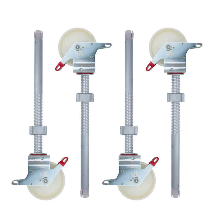 Gerüsträder aus Nylon + Spindel aus Aluminium - Gerüstexpress.de
