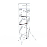 Échafaudage roulant DIY Alumexx Budget 135x250 10,2 m de hauteur de travail