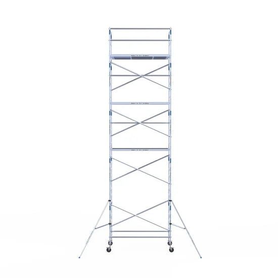 Heimwerker Rollgerüst Alumexx Budget 135x250 10,2m Arbeitshöhe - Gerüstexpress.de