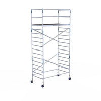 Heimwerker Rollgerüst Alumexx Budget 135x250 6,2m Arbeitshöhe