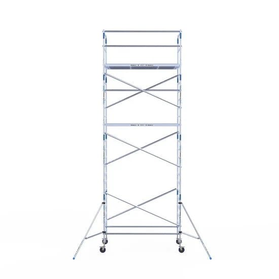 Heimwerker Rollgerüst Alumexx Budget 135x250 8,2m Arbeitshöhe - Gerüstexpress.de