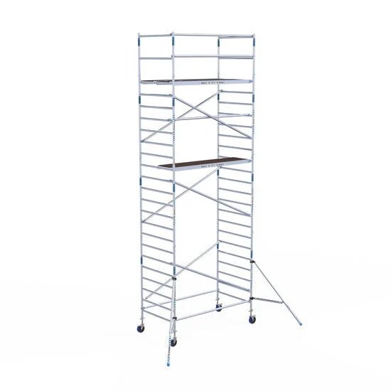 Heimwerker Rollgerüst Alumexx Budget 135x250 8,2m Arbeitshöhe - Gerüstexpress.de