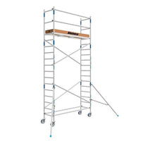 Heimwerker Rollgerüst Alumexx Budget 75x250 6,2m Arbeitshöhe