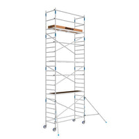 Heimwerker Rollgerüst Alumexx Budget 90x250 8,2m Arbeitshöhe
