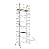 Heimwerker Rollgerüst Alumexx Budget 90x250 8,2m Arbeitshöhe