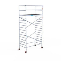 Heimwerker Rollgerüst Euroscaffold Budget 135x250 6,2m Arbeitshöhe