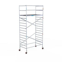 Heimwerker Rollgerüst Euroscaffold Budget 135x250 6,2m Arbeitshöhe