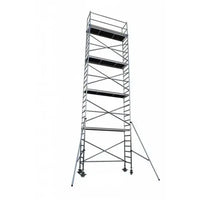 DIY rolling scaffold Euroscaffold Budget 90x190 10.2m working height