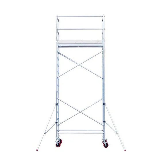 Heimwerker Rollgerüst Euroscaffold Budget 90x190 6,2m Arbeitshöhe - Gerüstexpress.de