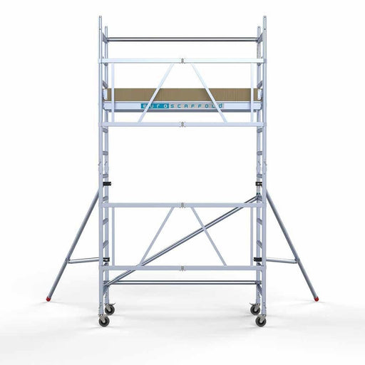Kombi Zimmergerüst Arbeitshöhe 4,5m inkl. Ständer & Verstellbaren Rollen - GerüstExpress