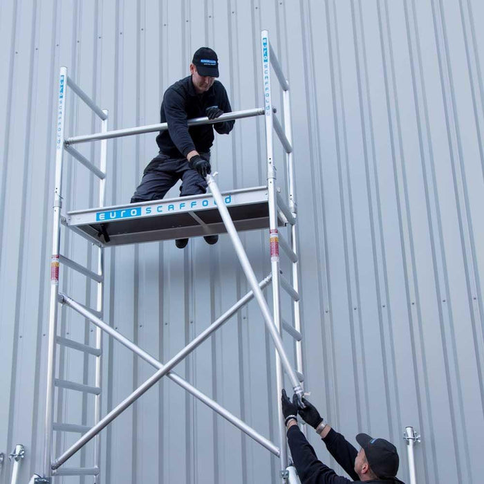 Kompaktes Zimmergerüst Modul 1+2+3 75x140 5,5m Arbeitshöhe - Gerüstexpress.de