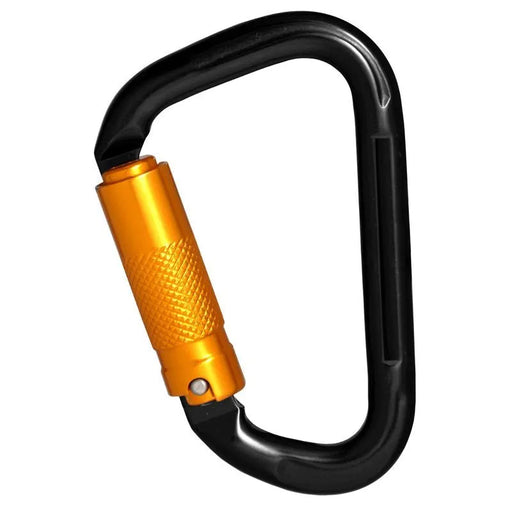 Kratos Aluminiumkarabiner mit dreifach wirkendem Automatikverschluss (Triple - Lock) - Keylock Version - Gerüstexpress.de