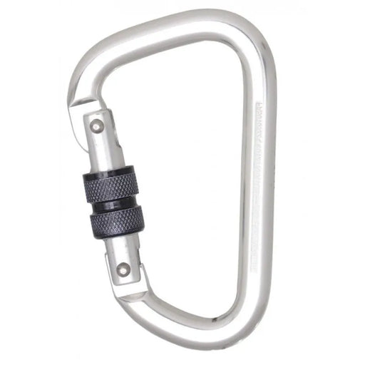 Kratos Aluminiumkarabiner mit Schraubverschluss - Gerüstexpress.de