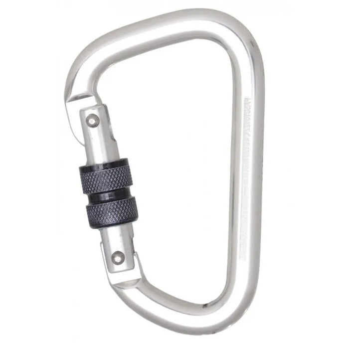 Kratos Aluminiumkarabiner mit Schraubverschluss - Gerüstexpress.de
