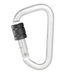 Kratos Aluminiumkarabiner mit Schraubverschluss - Keylock Version - Gerüstexpress.de