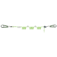 Kratos CROSS LINE 2 - Horizontale temporäre Seilsicherung über 45 m für 1–4 Personen mit 4 Seilgleitern
