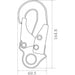 Kratos DIELECTRI - Dielektrischer Karabiner mit doppelt wirkendem Automatikverschluss - Gerüstexpress.de