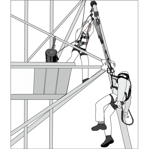 Kratos EASYLIFT, Flaschenzugsystem für Rettung/Evakuierung - Gerüstexpress.de