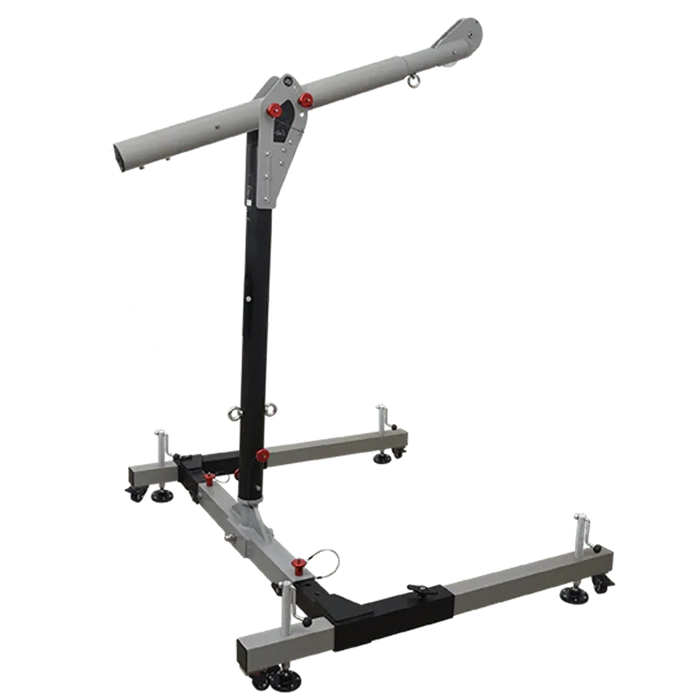 Kratos EasySafeWay 1, mobiles H - förmiges Basis Davit System (1370 mm hoher Masten) - Gerüstexpress.de