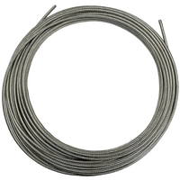 Kratos Edelstahl-Drahtseil 1x19, Durchmesser 8 mm, für KS 4000 MAX-S System