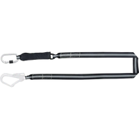 Kratos FIRE FREE - Flammbeständiges Verbindungsmittel mit Falldämpfer 1,5 m mit Karabiner FA 5010117 und FA 5020755