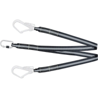 Kratos FIRE FREE - Flammbeständiges Y-Verbindungsmittel für Rückhaltesysteme 1,5 m mit Karabiner FA 5010117 und FA 5020755