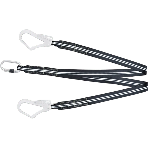 Kratos FIRE FREE - Flammbeständiges Y - Verbindungsmittel für Rückhaltesysteme 1,5 m mit Karabiner FA 5010117 und FA 5020755 - Gerüstexpress.de