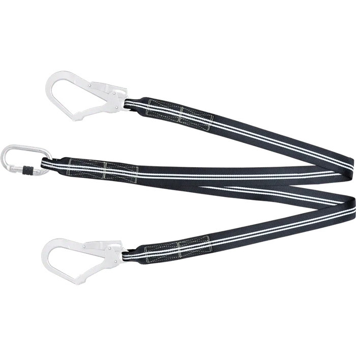 Kratos FIRE FREE - Flammbeständiges Y - Verbindungsmittel für Rückhaltesysteme 1,5 m mit Karabiner FA 5010117 und FA 5020755 - Gerüstexpress.de