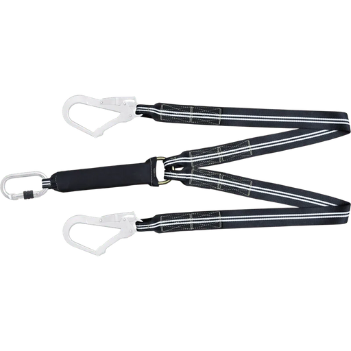 Kratos FIRE FREE - Flammbeständiges Y - Verbindungsmittel mit Falldämpfer 1,5 m - Gerüstexpress.de