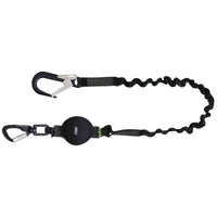 Kratos GRAVITY-S - Elastische Gurtbandverbindungsmittel mit Falldämpfer und 2 Karabiner mit Automatikverschluss