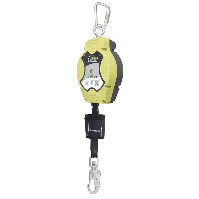 Kratos HELIXON - S Polyestergurtband, Höhensicherungsgerät mit automatischem Rückzug 12 m, für vertikaler und horizontaler Gebrauch - Gerüstexpress.de