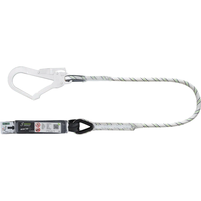 Kratos HOPE - Verbindungsmittel mit Falldämpfer aus Kernmantelseil 1,50 m mit Karabiner FA5020755 - Gerüstexpress.de