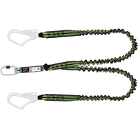 Kratos HOPE - Y-Verbindungsmittel aus elastischem Gurtband mit Falldämpfer 1,50 m mit Karabiner FA5010117 und 2 x FA5020755