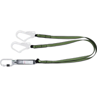 Kratos Y-Verbindungsmittel mit Falldämpfer aus Gurtband 1,80 m mit Karabiner FA5010117 und 2 x FA5020755