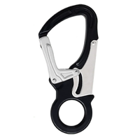 Kratos Karabinerhaken aus Aluminium, Typ Keylock