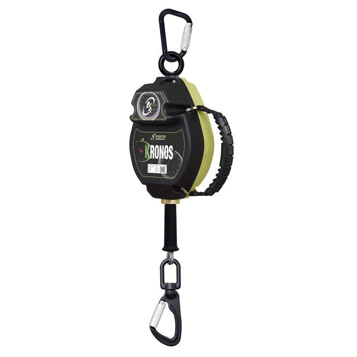 Kratos KRONOS Stahldrahtseil, Höhensicherungsgerät 10 m, das mit konstanter Geschwindigkeit aufrollt - Gerüstexpress.de