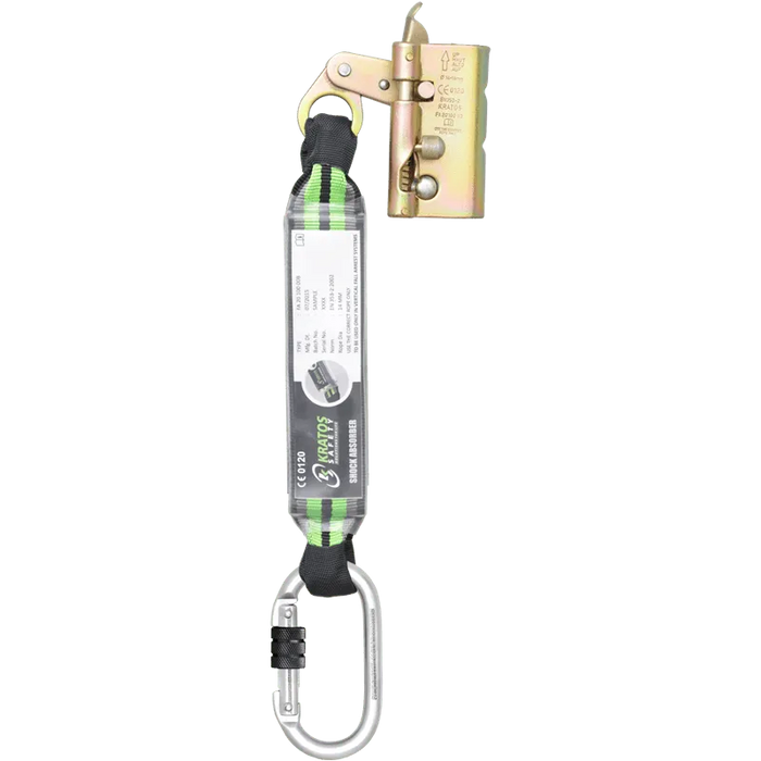 Kratos LOFTY - A, Mitlaufendes Auffanggerät für gedrehtes Seil mit 14 - 16 mm Durchmesser mit Bandfalldämpfer - Gerüstexpress.de