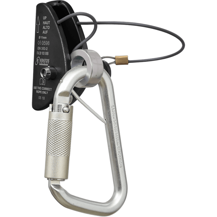 Kratos LOREL, Mitlaufendes Auffanggerät für Kernmantelseil 11 mm - Gerüstexpress.de