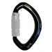 Kratos LUNA Aluminiumkarabiner multidirektional selbstschließend Vierteldrehung, Öffnung 20 mm, Typ Keylock - Gerüstexpress.de
