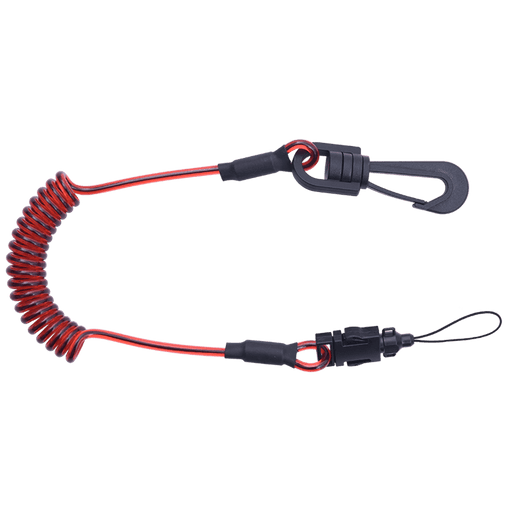 Kratos Mini - Spiralwerkzeugband mit Drehgelenk und abnehmbarer Befestigungsschlaufe - Gerüstexpress.de