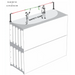 Kratos POST LINE - Horizontale temporäre Seilsicherung für 2 Personen, max. Länge 14 m, für ISO - Container - Gerüstexpress.de