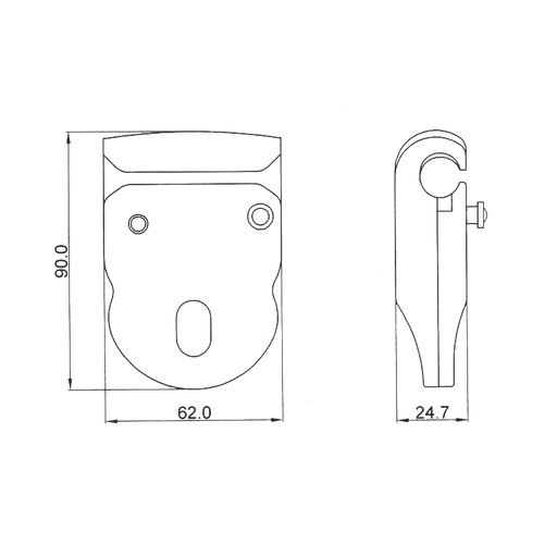 Kratos Seilgleiter öffenbar für horizontale Anschlageinrichtung KS - Line (KS 4000) - Gerüstexpress.de