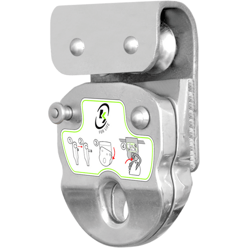 Kratos Seilgleiter öffenbar mit Rollen für horizontale Anschlageinrichtung KS - Line (KS 4000) - Gerüstexpress.de