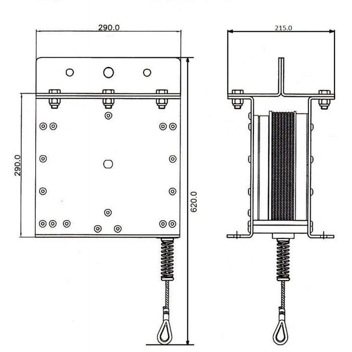 Kratos SENTINELS MAX - Lastsicherungsgerät (max. 1000 kg) - Gerüstexpress.de