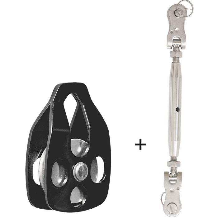 Kratos Spanner und Umlenkrolle für TYROLL blockierende Umlenkrolle - Gerüstexpress.de