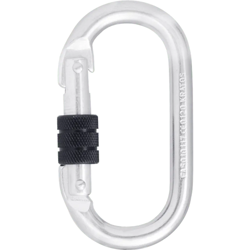 Kratos Stahl - Karabiner mit Schraubverschluss - Gerüstexpress.de